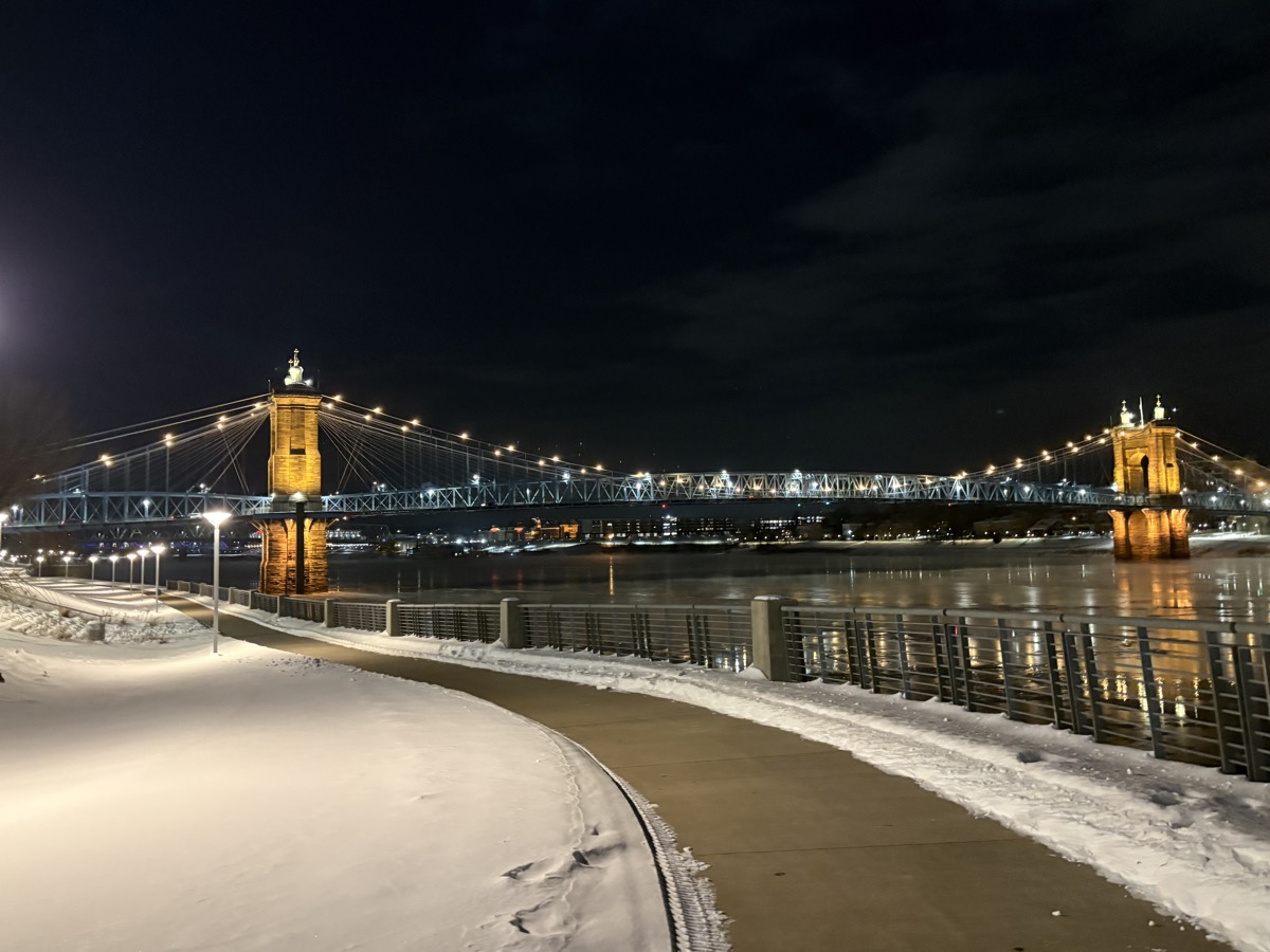 The Ohio river, Cincinnati